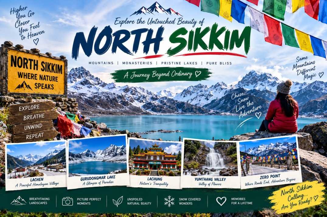 North Sikkim Group Tour – 4 Nights / 5 Days