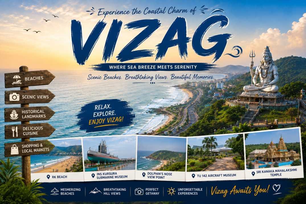 Vizag–Araku: From Sea to Hills – 4 Nights / 5 Days